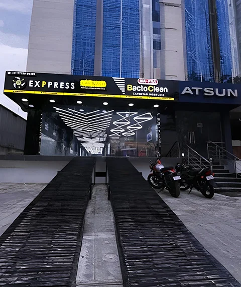 Exppress Car Wash outlet in India