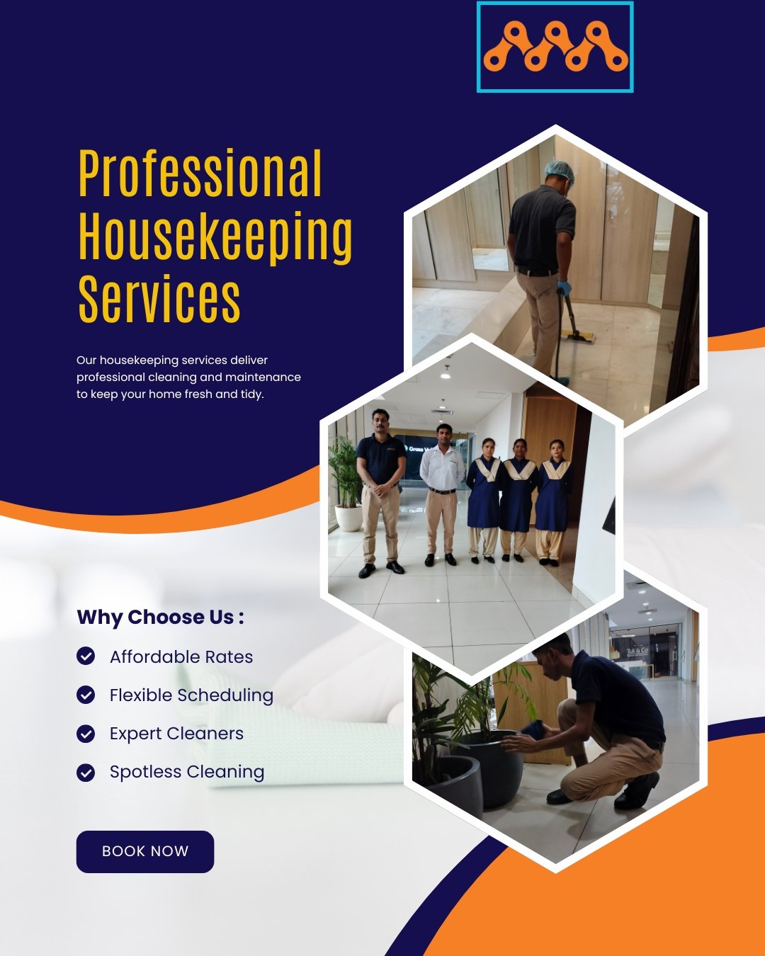 Professional Facility Management and Cleaning by Manmachine Solutions